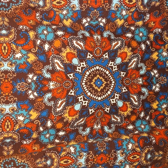 London Style Women's Size 16 Hippie Geometric Print One Piece Dress - Picture 4 of 12